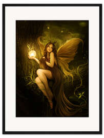 Gerahmter Kunstdruck Mi vida en el bosque