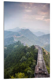 Gallery print Great Wall of China in fog