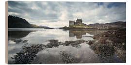 Quadro de madeira Eilean Donan Castle