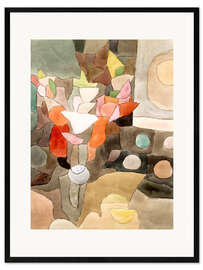 Kunsttryk i ramme Still Life with Gladioli