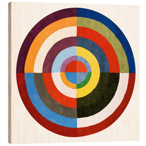 Wood print First Disk