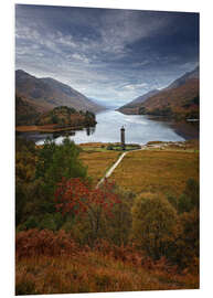 Foam board print Glenfinnan Monument - Scotland