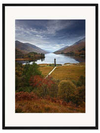 Gerahmter Kunstdruck Glenfinnan Monument - Schottland