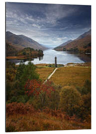 Magnettafel Glenfinnan Monument - Schottland