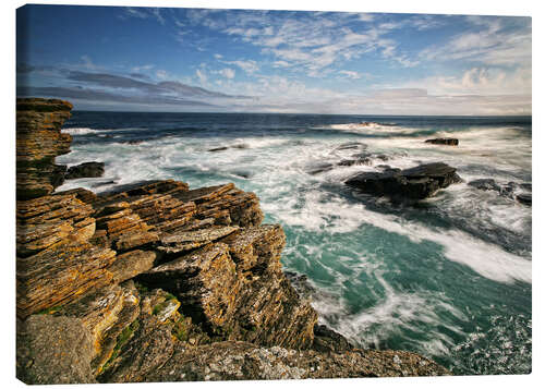 Canvas print Northcoast Scotland - Caithness