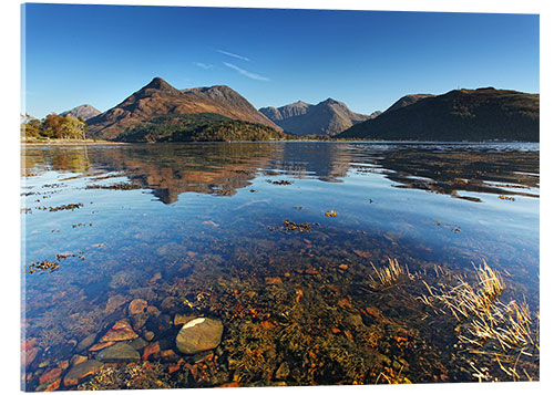 Acrylic print Glencoe - Scotland - Loch Leven