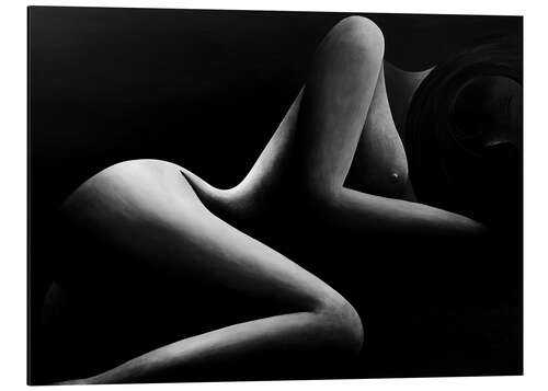 Aluminium print Artistic nude