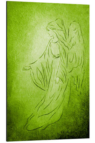 Aluminium print Angel of healing