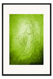 Gerahmter Kunstdruck Engel der Heilung