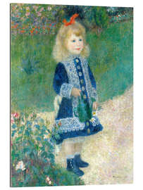 Gallery print Girl with watering can