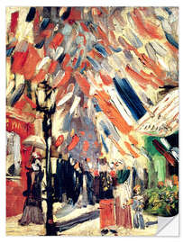 Selvklebende plakat The 14th of July. 1886