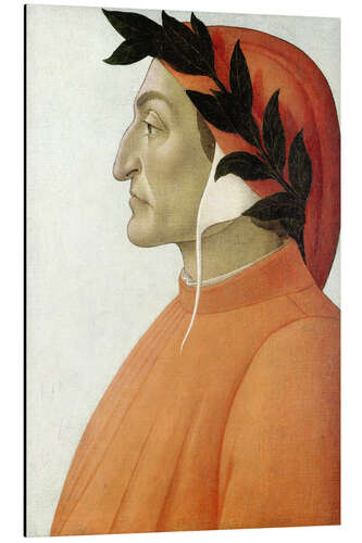 Aluminiumsbilde Dante Alighieri