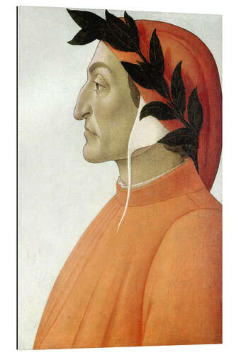 Quadro em plexi-alumínio Dante Alighieri