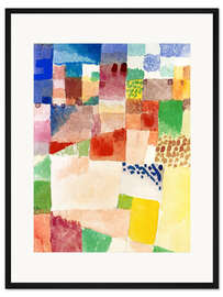 Gerahmter Kunstdruck Motiv aus Hammamet