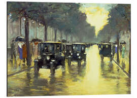 Magnettafel Straße in Tiergarten