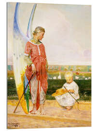 Galleriataulu Angel and a shepherd boy