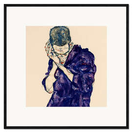 Framed art print Youth with Violet Frock