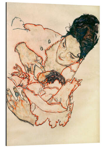 Aluminium print Nursing Mother (Stephanie Gruenwald)
