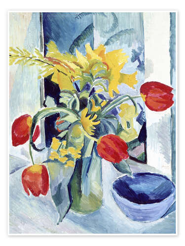 Poster Still Life with Tulips