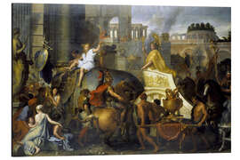 Magnettafel Der Einzug Alexanders des Grossen in Babylon. Um 1673