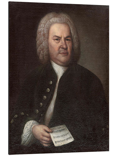 Aluminiumsbilde Johann Sebastian Bach