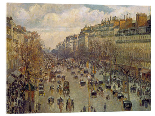 Quadro em acrílico Boulevard Montmartre: Afternoon, Sunshine