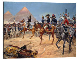 Magnettafel Kaiser Napoleon I. in Ägypten am 21. Juli 1798. 1911
