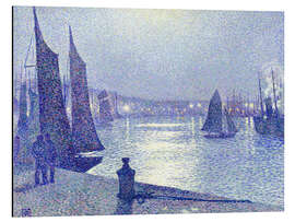 Magnettafel Mondnacht in Boulogne-sur-Mer