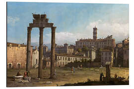 Magnettafel Ruinen des Forums in Rom