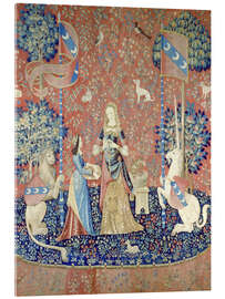 Obraz na szkle akrylowym The Lady with the Unicorn: Allegory of the smell