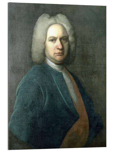 Galleritryck Bildnis Johann Sebastian Bach.