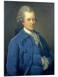 Quadro em acrílico Bildnis Gotthold Ephraim Lessing.