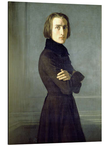 Cuadro de aluminio Bildnis Franz Liszt.