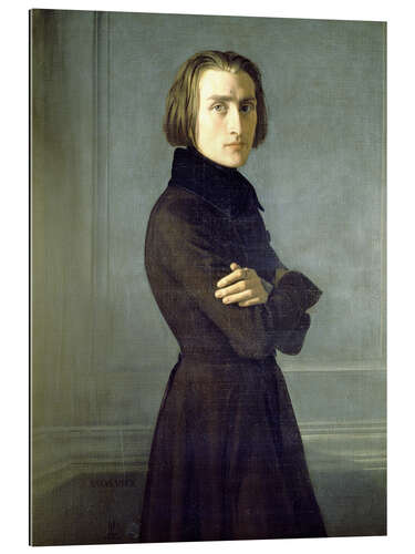 Galleriprint Bildnis Franz Liszt.