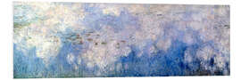 Foam board print Waterlilies, panel B II.