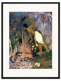 Gerahmter Kunstdruck Das heilige Wasser