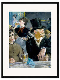 Gerahmter Kunstdruck Das Café-Concert