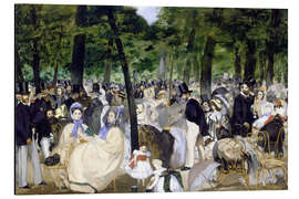 Magnettafel Musik im Tuileriengarten