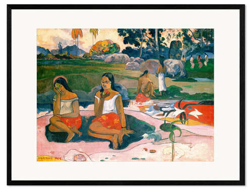 Framed art print The wonderful source (Nave Nave Moe)