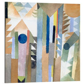 Magnettafel Der Wald, der aus dem Samenkorn entstand