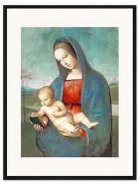 Gerahmter Kunstdruck Madonna Conestabile