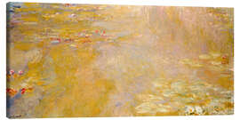 Canvas print  Water-Lily Pond IV - Claude Monet