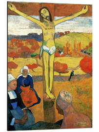 Magnettafel Der gelbe Christus