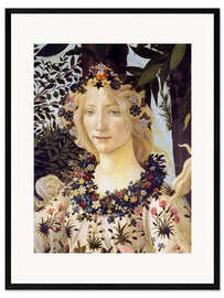 Framed art print The spring, the head of the Flora