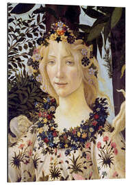 Magnettafel Der Frühling, Kopf der Flora