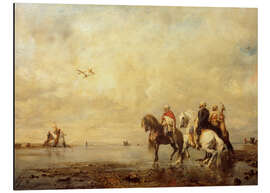 Magnettafel Falkenjagd in der Sahara