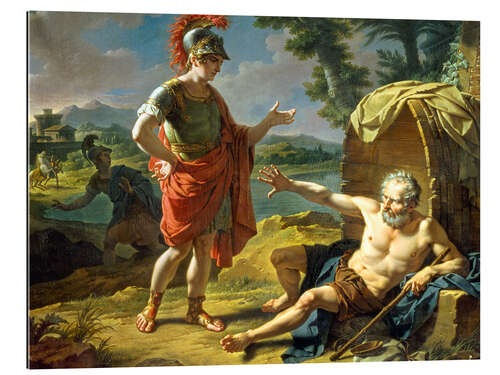 Gallery print Alexander und Diogenes. 1818