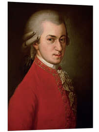 Foam board print Wolfgang Amadeus Mozart, 1819