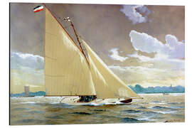 Magnettafel Die Segelyacht Henny III.