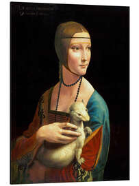 Magnettafel Dame mit dem Hermelin